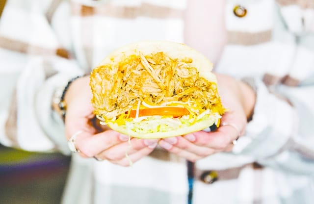 Arepa Pulled Pork.