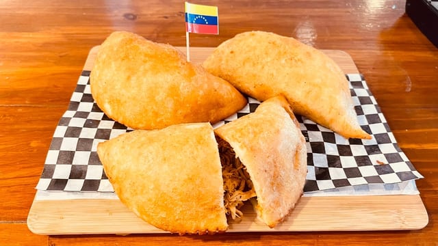 Shredded Beef Empanada.