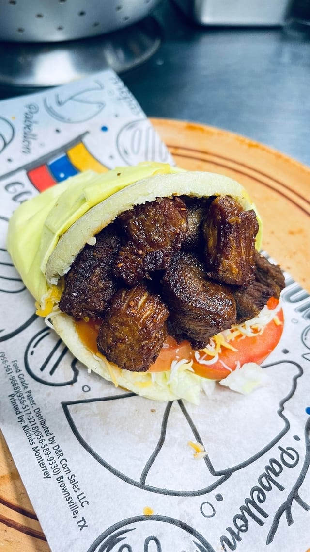 Arepa Fried Pork.